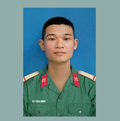 Thượng sĩ Vũ Văn Bình hy sinh khi thực hiện nhiệm vụ xây dựng công trình quốc phòng